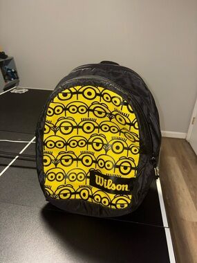 Wilson Black & Yellow Kids Minions Backpack